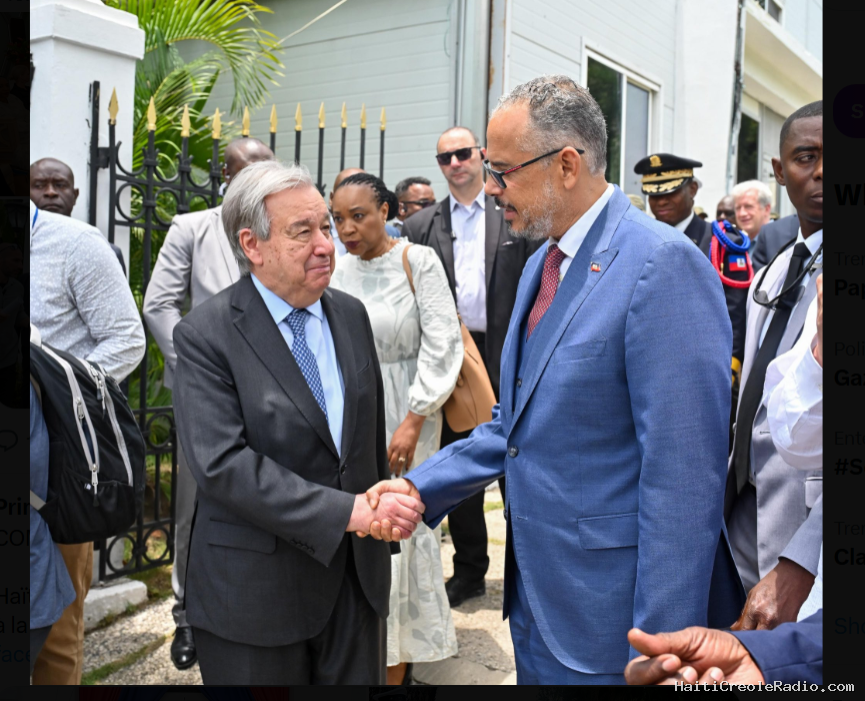 PRA. CE QUE JE PENSE : LE DOUBLE JEU ATTENTATOIRE DE L’ONU EN HAÏTI
