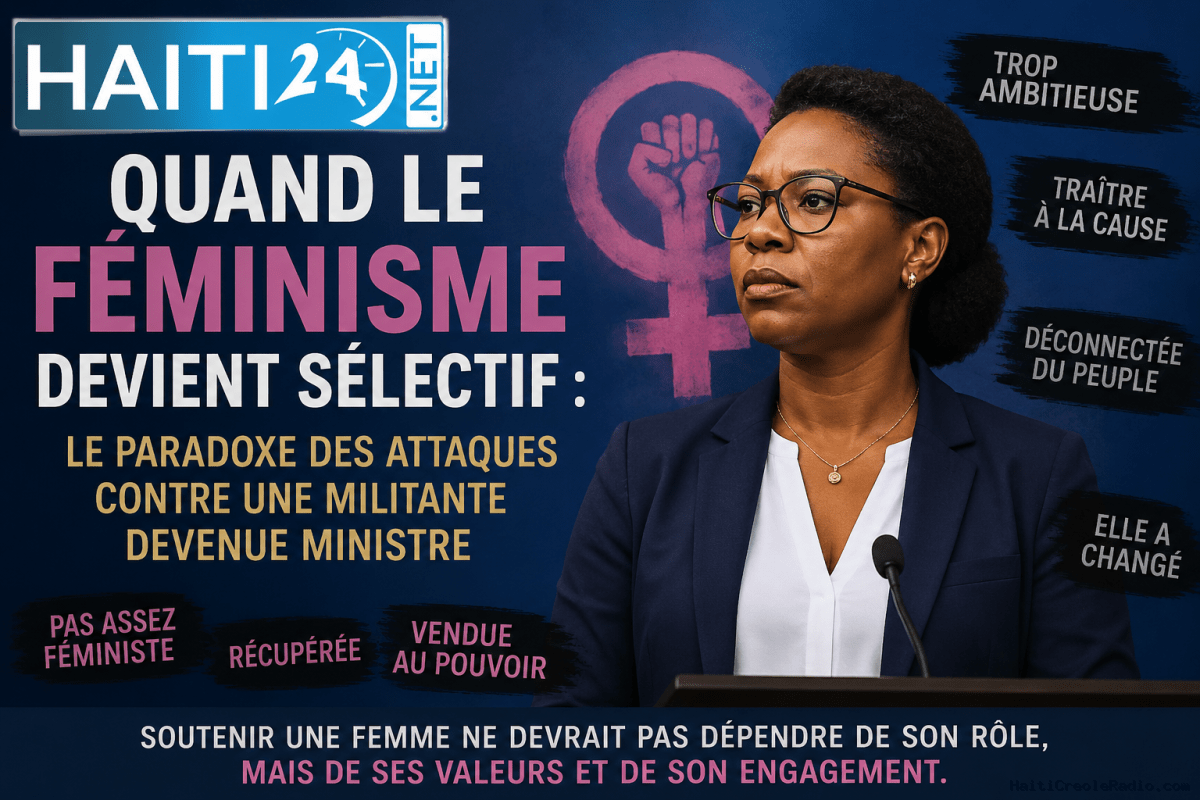Quand le féminisme devient sélectif : le paradoxe des attaques contre une militante devenue ministre