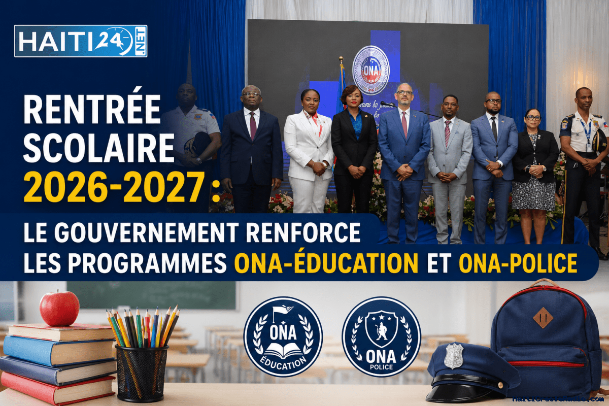 Rentrée scolaire 2026-2027 : le gouvernement renforce les programmes ONA-Éducation et ONA-Police