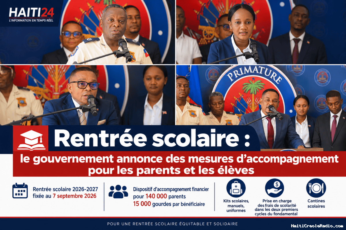 Rentrée scolaire : le gouvernement annonce des mesures d’accompagnement pour les parents et les élèves
