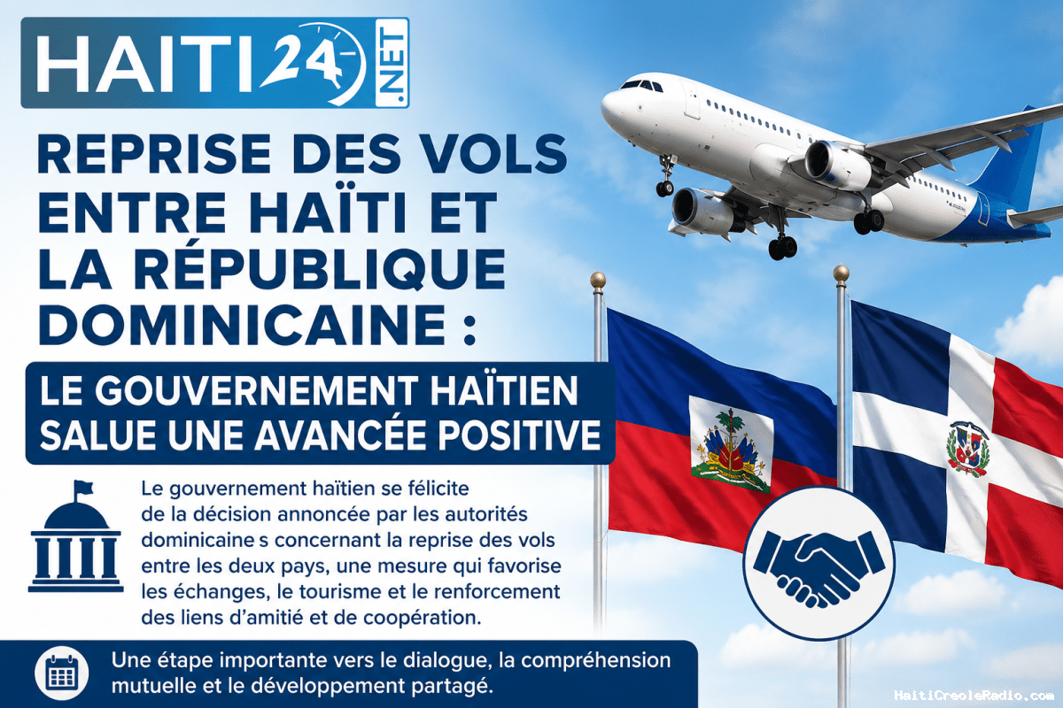 Reprise des vols entre Haïti et la République dominicaine : le gouvernement haïtien salue une avancée positive