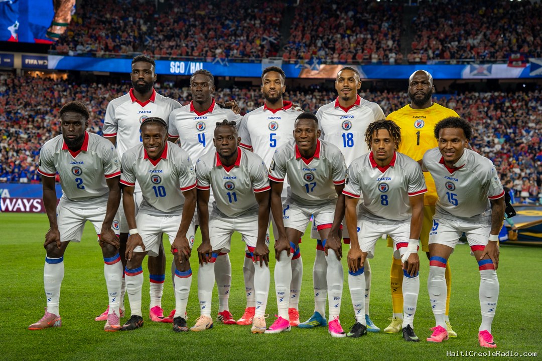 Scenes from Haiti’s World Cup opener against Scotland