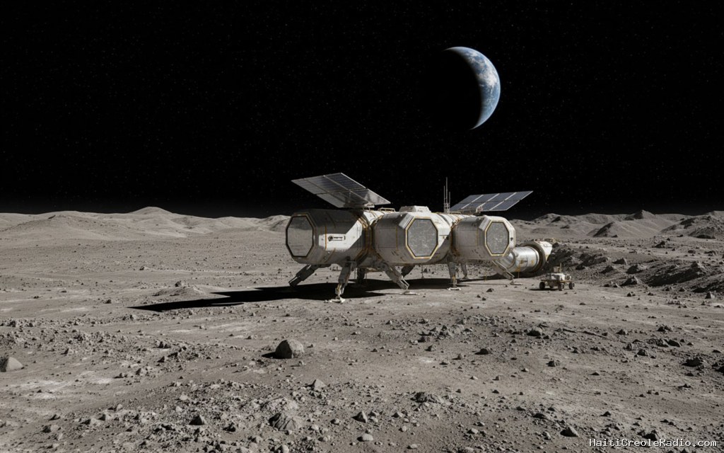 Station orbitale Gateway : vers un recyclage en base lunaire ?