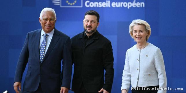 Ukraine : les Européens saluent un « moment spécial » en présence de Volodymyr Zelensky