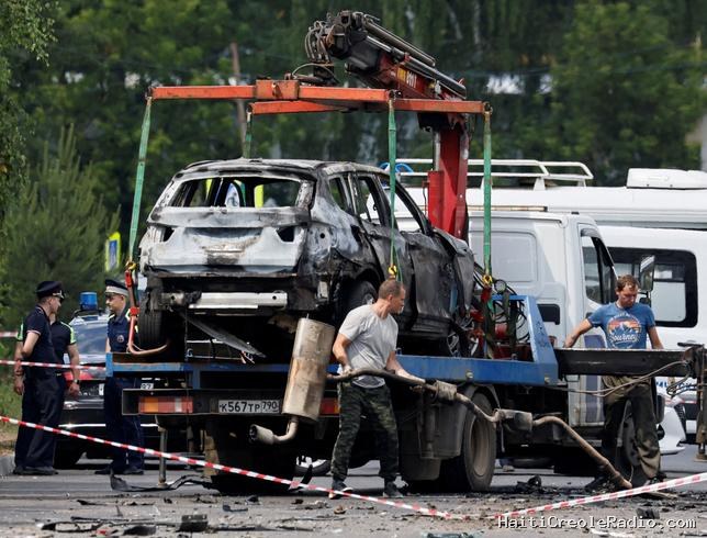 Un haut gradé russe tué près de Moscou par l’explosion de sa voiture