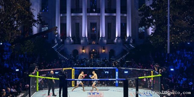 Un projet d’attentat déjoué avant le combat de MMA à la Maison Blanche, selon les autorités américaines
