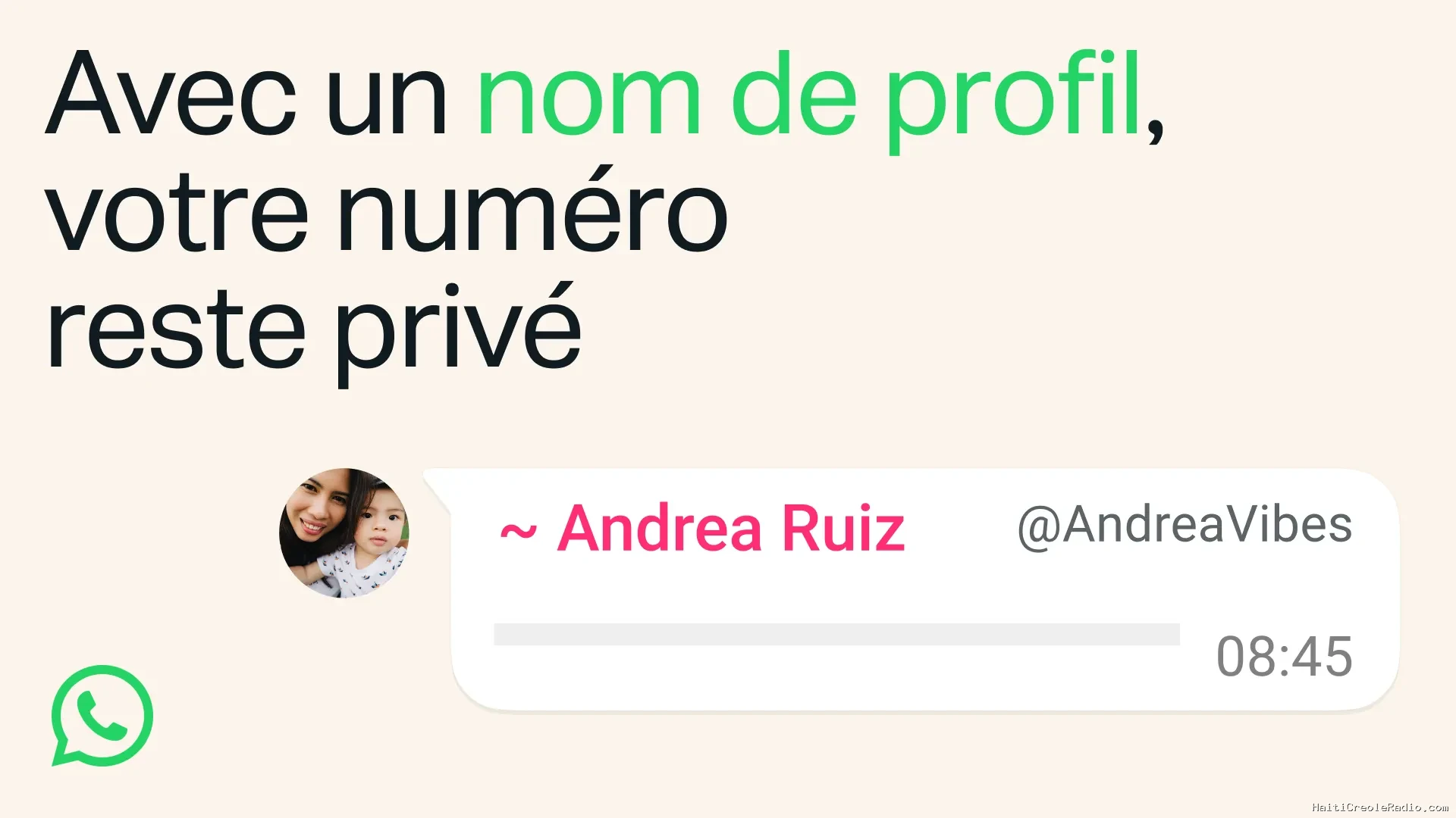 WhatsApp lance la réservation des noms de profil pour mieux protéger les numéros de téléphone