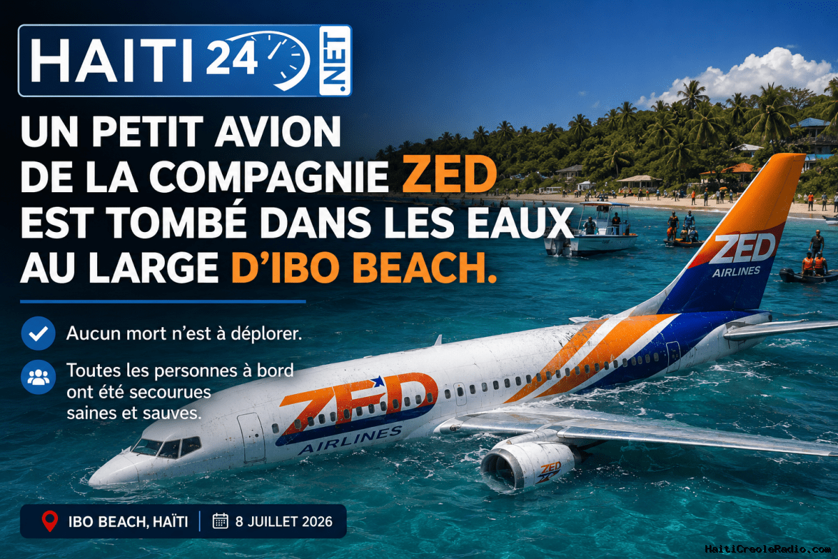 ZED Airlines : un avion termine dans les eaux au large d’Ibo Beach, tous les passagers secourus sains et saufs